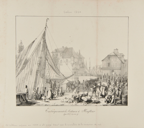 BOARDING OF CATTLE IN HONFLEUR