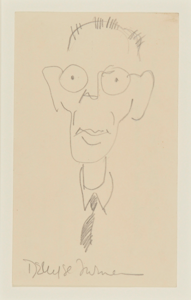 CARICATURE OF MARTENET