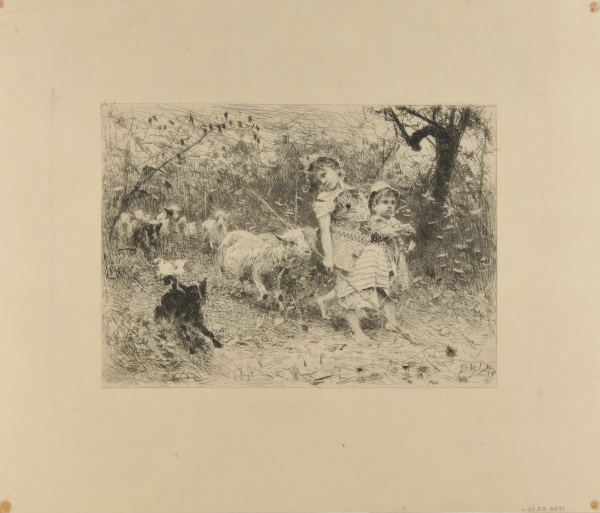 YOUNG SHEPHERDS FROM AROUND CHIETI