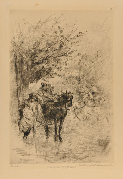 DOWNPOUR ON THE BOULEVARD