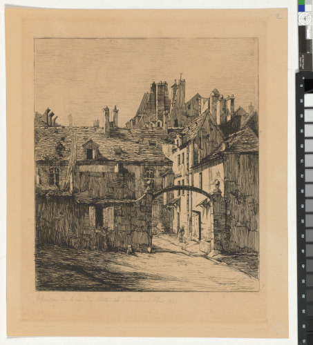 A HOUSE ALONG RUE DU CLOÎTRE DES BERNARDINS, PARIS