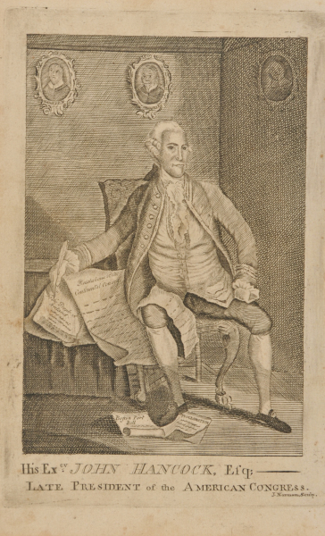 HIS EX.CY JOHN HANCOCK, ESQ.