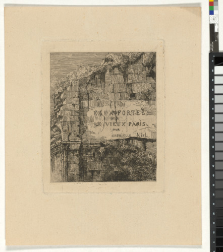 TITLEPAGE: ETCHINGS OF OLD PARIS