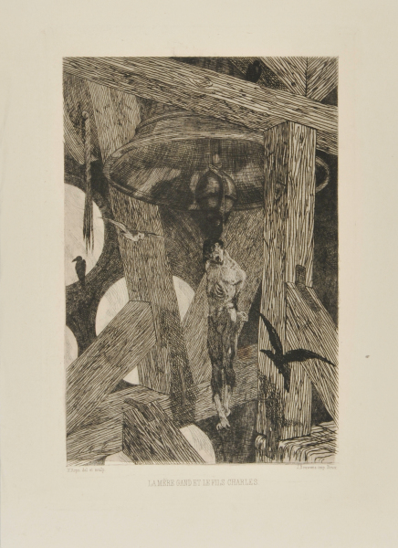 La mère Gand et le fils Charles