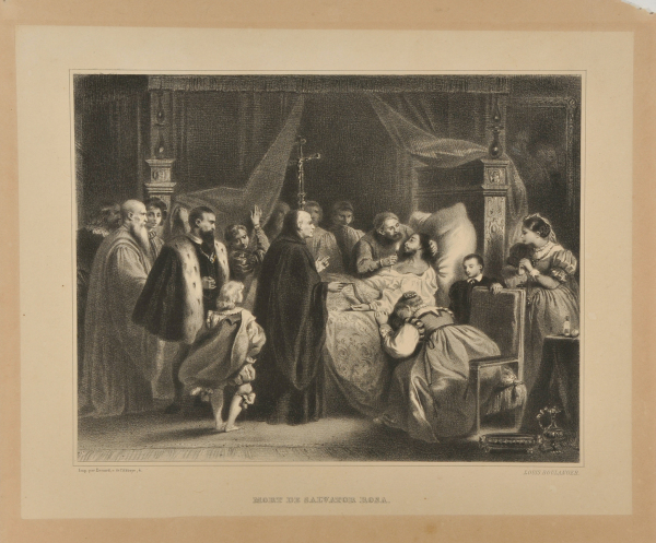 DEATH OF SALVATOR ROSA