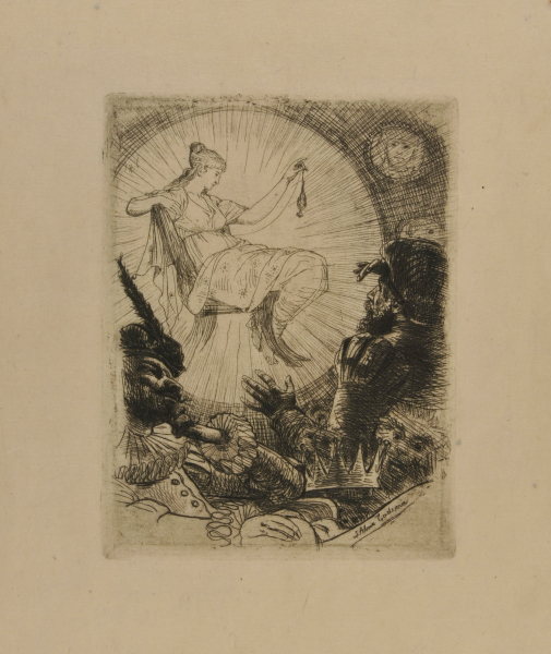 TWO MEN HAVING A VISION