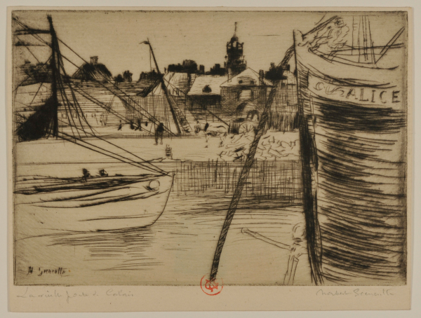 THE OLD PORT OF CALAIS