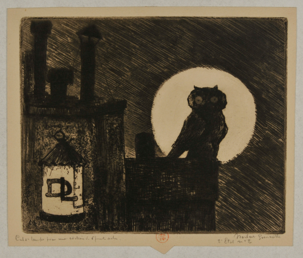 TAIL-PIECE FOR THE PORTFOLIO "6 POINTES SÈCHES PARISIENNES PAR NORBERT GOENEUTTE"