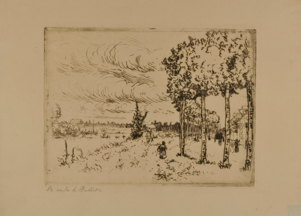 THE ROAD TO PONTOISE, AUVERS