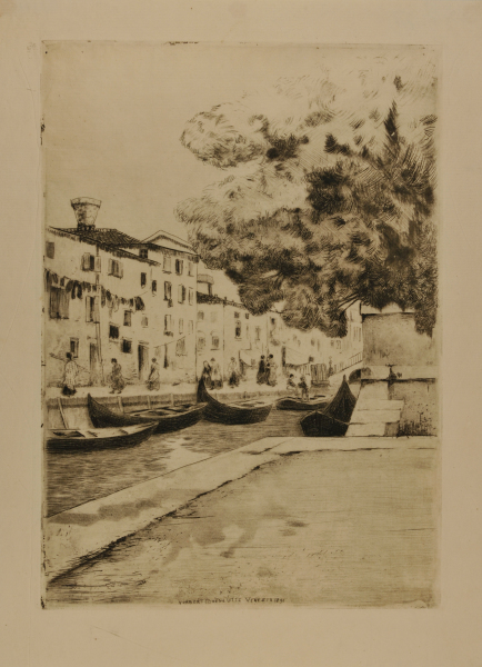 ENTRANCE TO THE PUBLIC GARDEN, VENICE