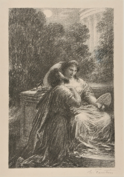 AENEAS KNEELING AT THE FEET OF DIDO