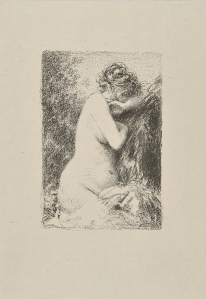 MOURNER (STUDY OF A WOMAN)