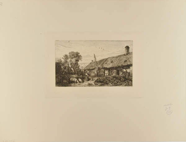 LANDSCAPE: PEASANTS' HOUSE