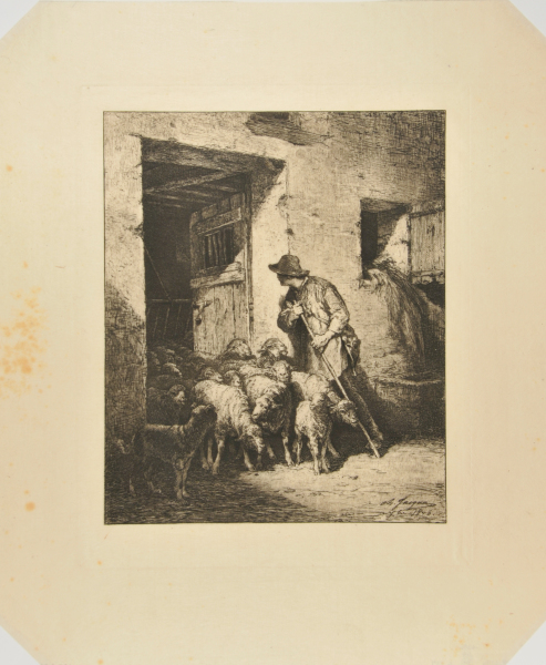 THE DEPARTURE OF THE SHEEP