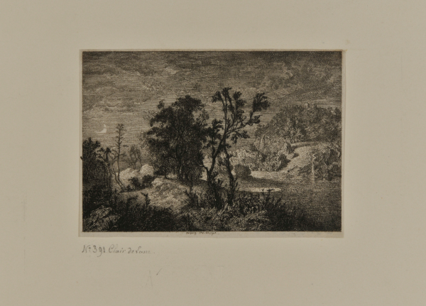 Paysage: Clair de lune