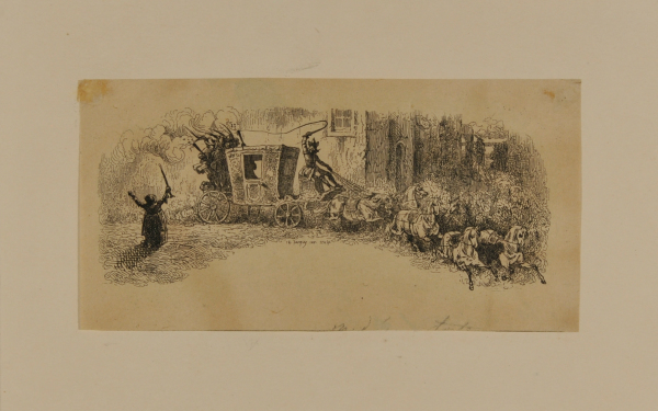 CINDERELLA'S CARRIAGE ARRIVES