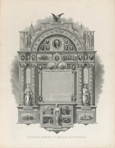 CENTENNIAL MEMORIAL OF AMERICAN INDEPENDENCE