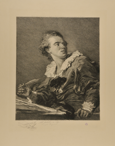INSPIRATION (SELF-PORTRAIT OF FRAGONARD)