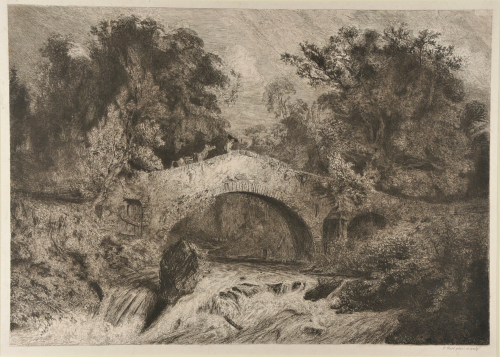 A BRIDGE IN AUVERGNE