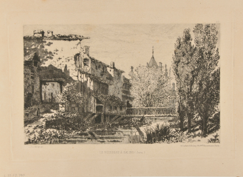 Le Ruisseau à Salins (Jura)