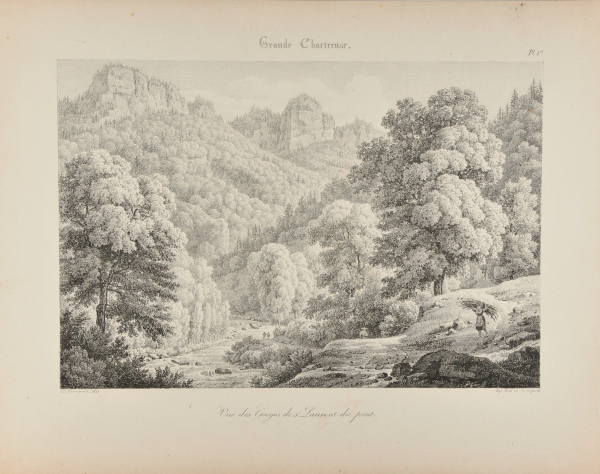 VIEW OF THE GORGES OF ST. LAURENT-DU-PONT