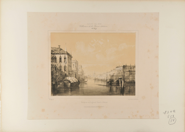 VIEW OF THE GRAND CANAL, VENICE