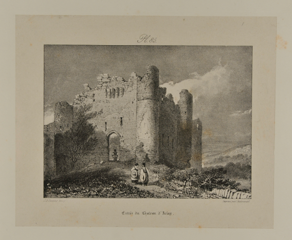 ENTRANCE TO THE CHÂTEAU D'ARLAY