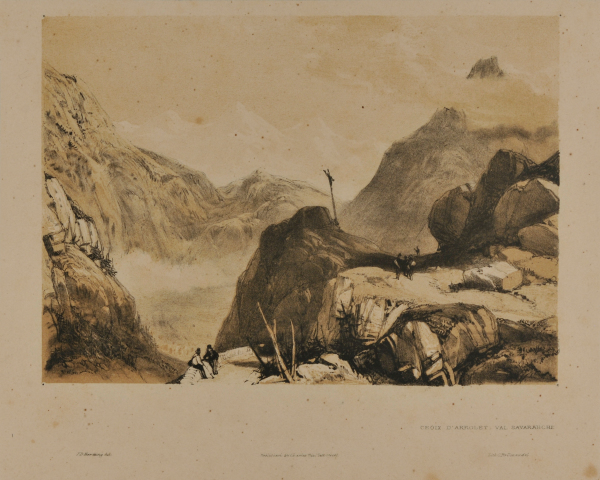 VIEW OF A SUMMIT CROSS, VALSAVARENCHE