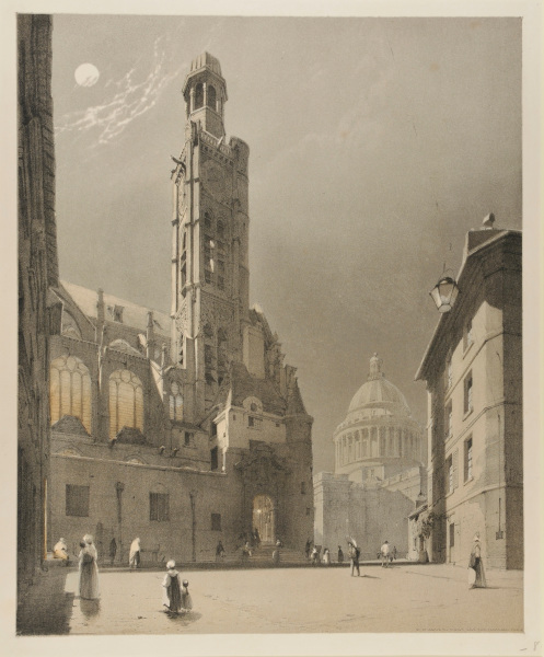 St. Etienne du Mont and the Panthéon, Paris