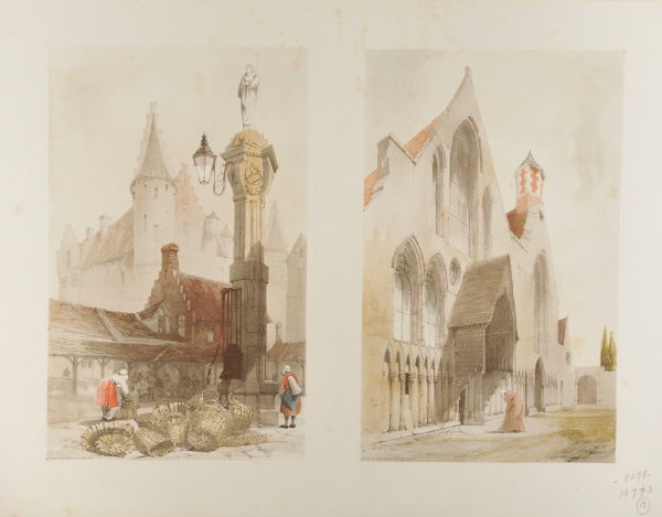 FISH MARKET, ANTWERP; HOSPICE DES VIEILLARDS, GAND