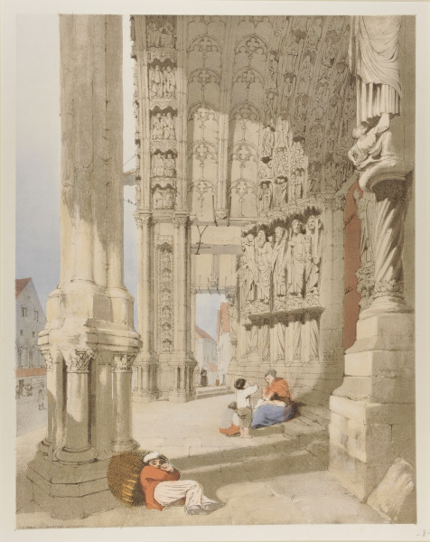 S. PORCH OF CHARTRES CATHEDRAL
