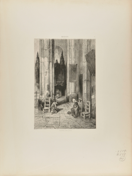 INTERIOR OF A CHURCH