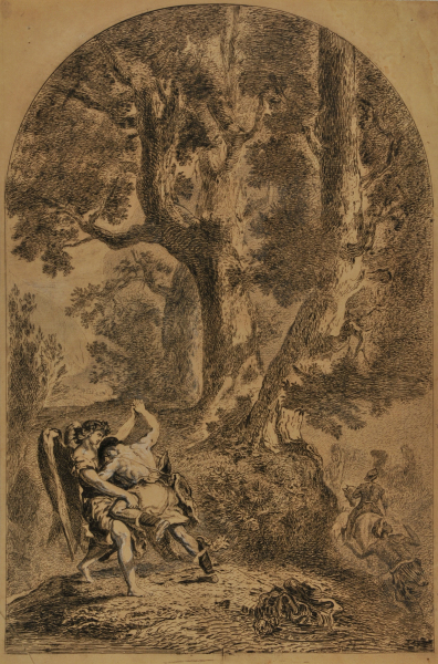 JACOB WRESTLING WITH THE ANGEL