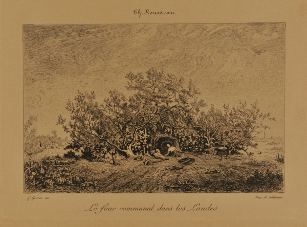 Le Four communal dans les Landes