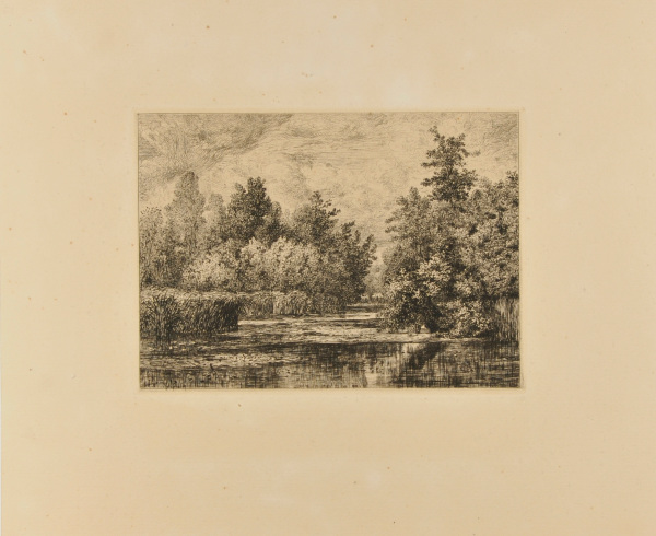 ÎLE À LA MOUTARDE À MONTGERON (RIVIÈRE D'YÈRES)