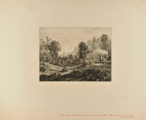 ENVIRONS OF FONTAINEBLEAU (FIRST PLATE)