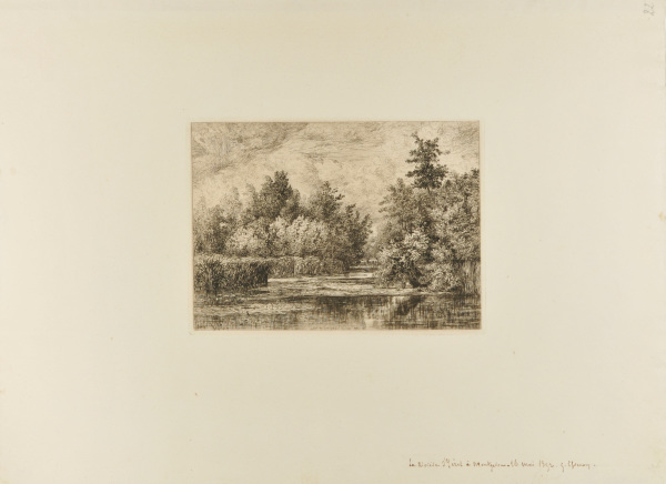 ÎLE À LA MOUTARDE À MONTGERON (RIVIÈRE D'YÈRES)