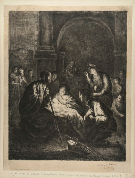 THE ADORATION OF THE SHEPHERDS