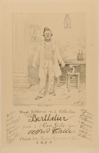 Cover for “Vingt Tableaux de la Collection Berthelier”