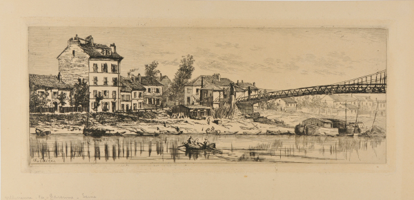 VIEW OF VILLENEUVE-LA-GARENNE (HAUTS-DE-SEINE)