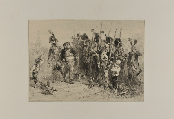 Reviewing the Troops