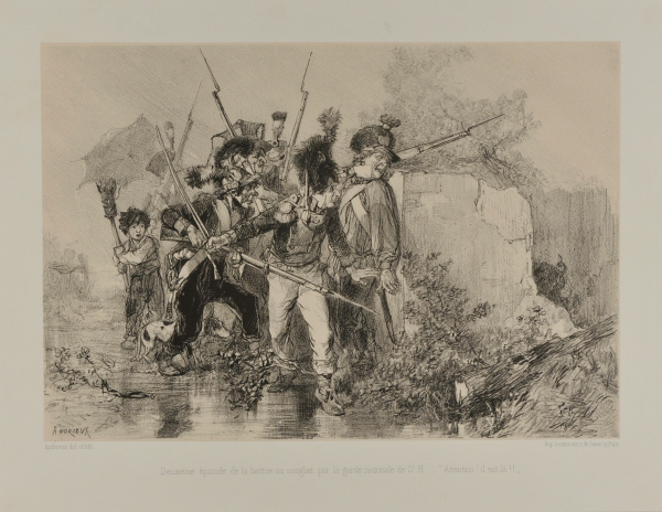 SECOND EPISODE OF THE BOAR HUNT BY THE NATIONAL GUARD OF ST. H...."WATCH OUT! THERE HE IS!!"