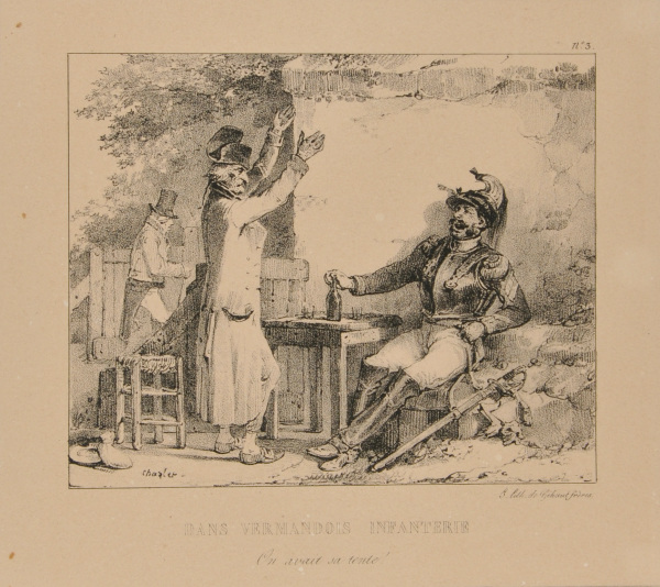 IN THE VERMANDOIS INFANTRY