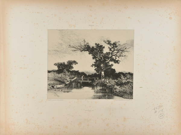 LANDSCAPE WITH FISHERMEN