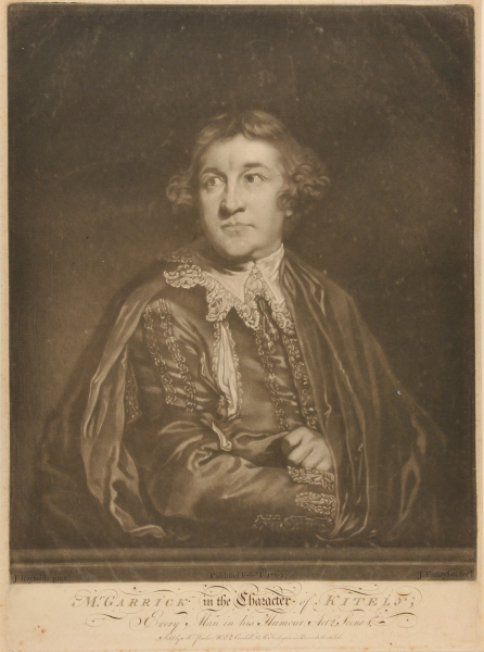 MR. GARRICK IN THE CHARACTER OF KITELY