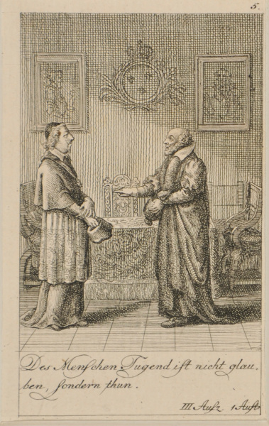 PLATE 5 FROM MARIE-JOSEPH CHÉNIER'S "BARTHOLOMÄUSNACHT" FOR THE "GÖTTINGER TASCHENKALENDER FUR DAS JAHR 1791"