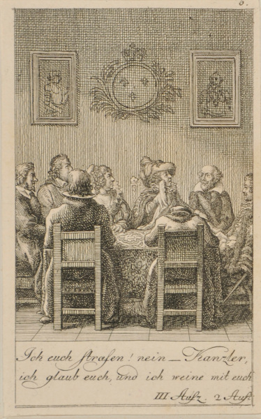 PLATE 6 FROM MARIE-JOSEPH CHÉNIER'S "BARTHOLOMÄUSNACHT" FOR THE "GÖTTINGER TASCHENKALENDER FUR DAS JAHR 1791"