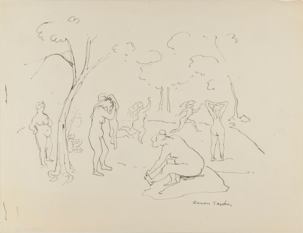 NUDE WOMEN IN THE FOREST