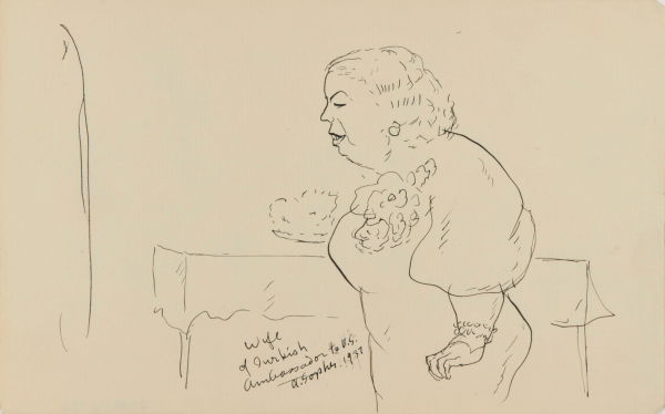 WIFE OF TURKISH AMBASSADOR TO U.S.