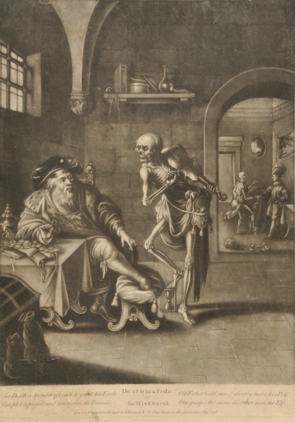 Death in a Frolic, or the Misers Exit